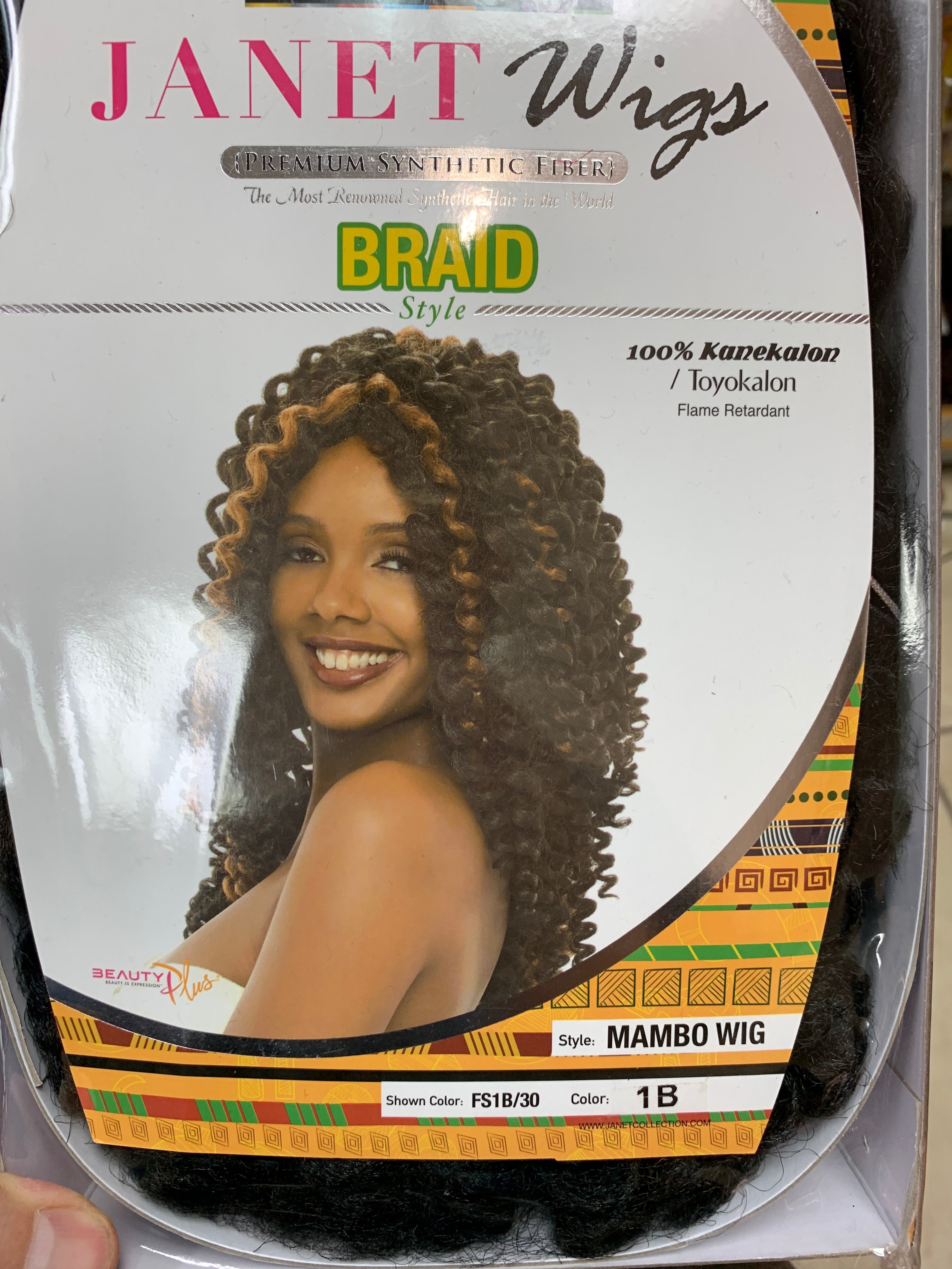 Janet Mambo braid style