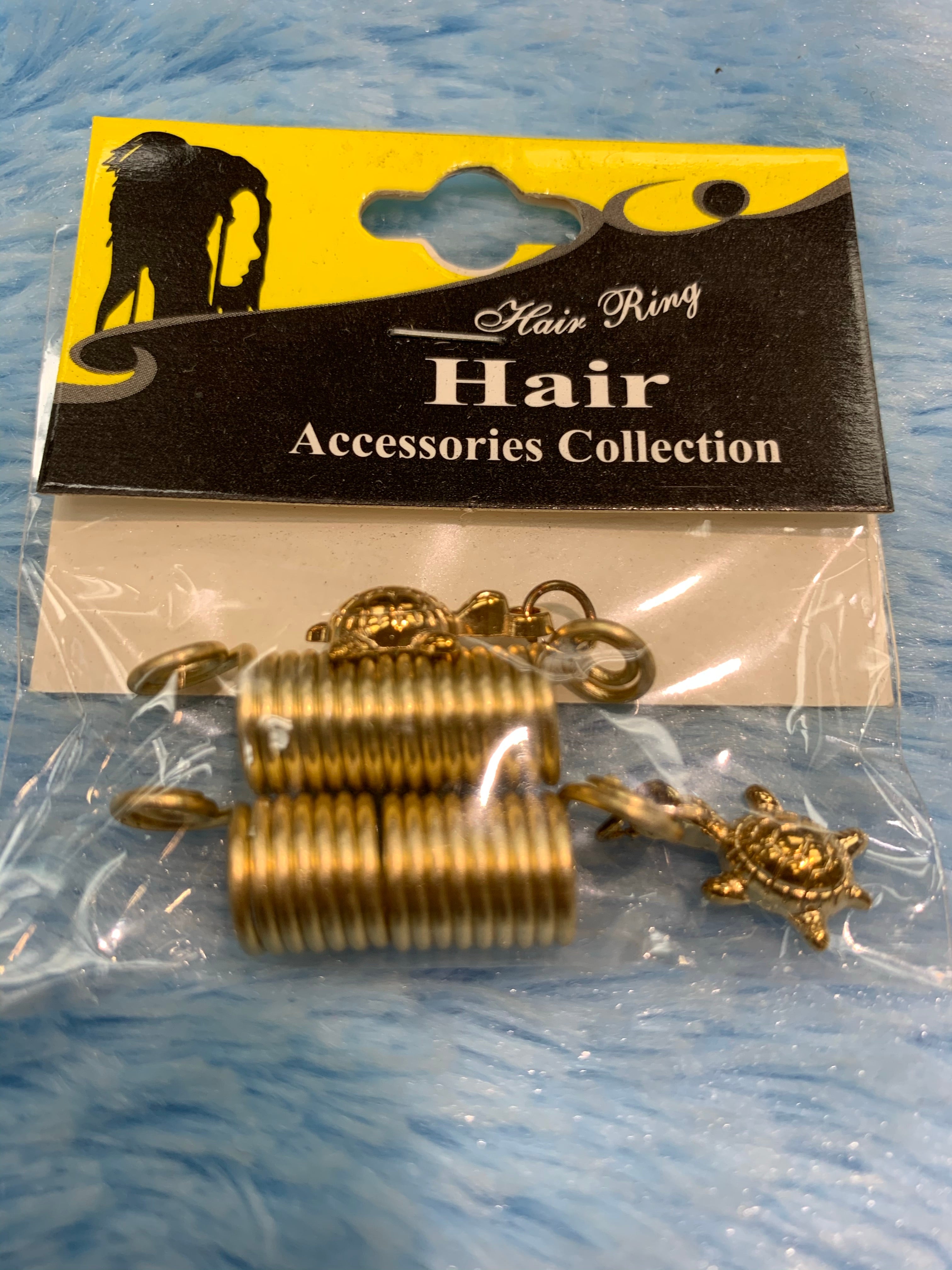 Hair accessories gold beads