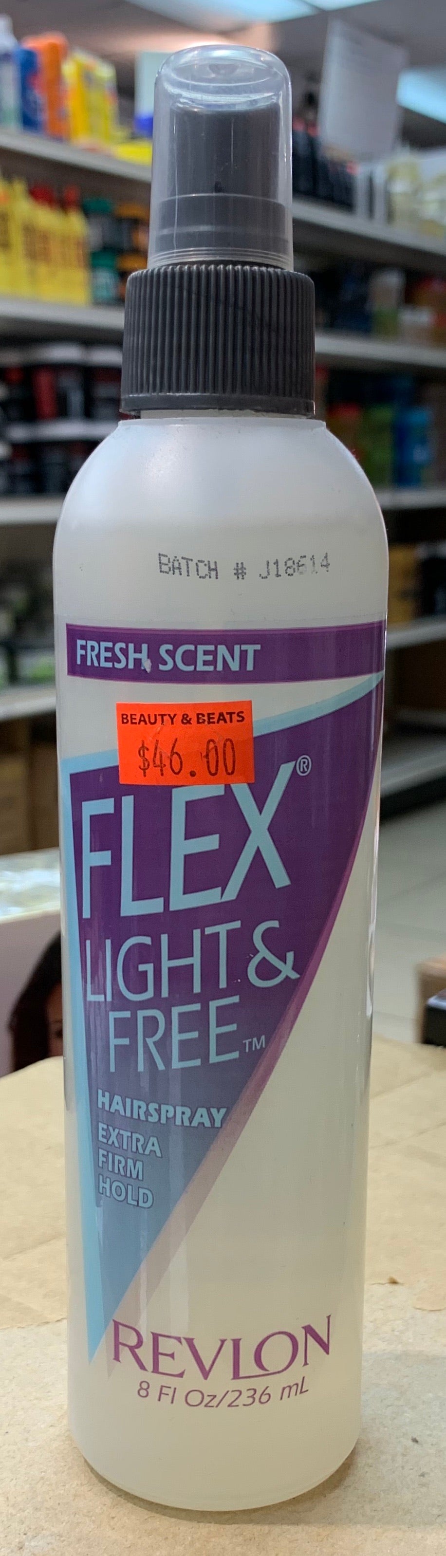 Revlon flex light & free hairspray firm/extra firm/spritz