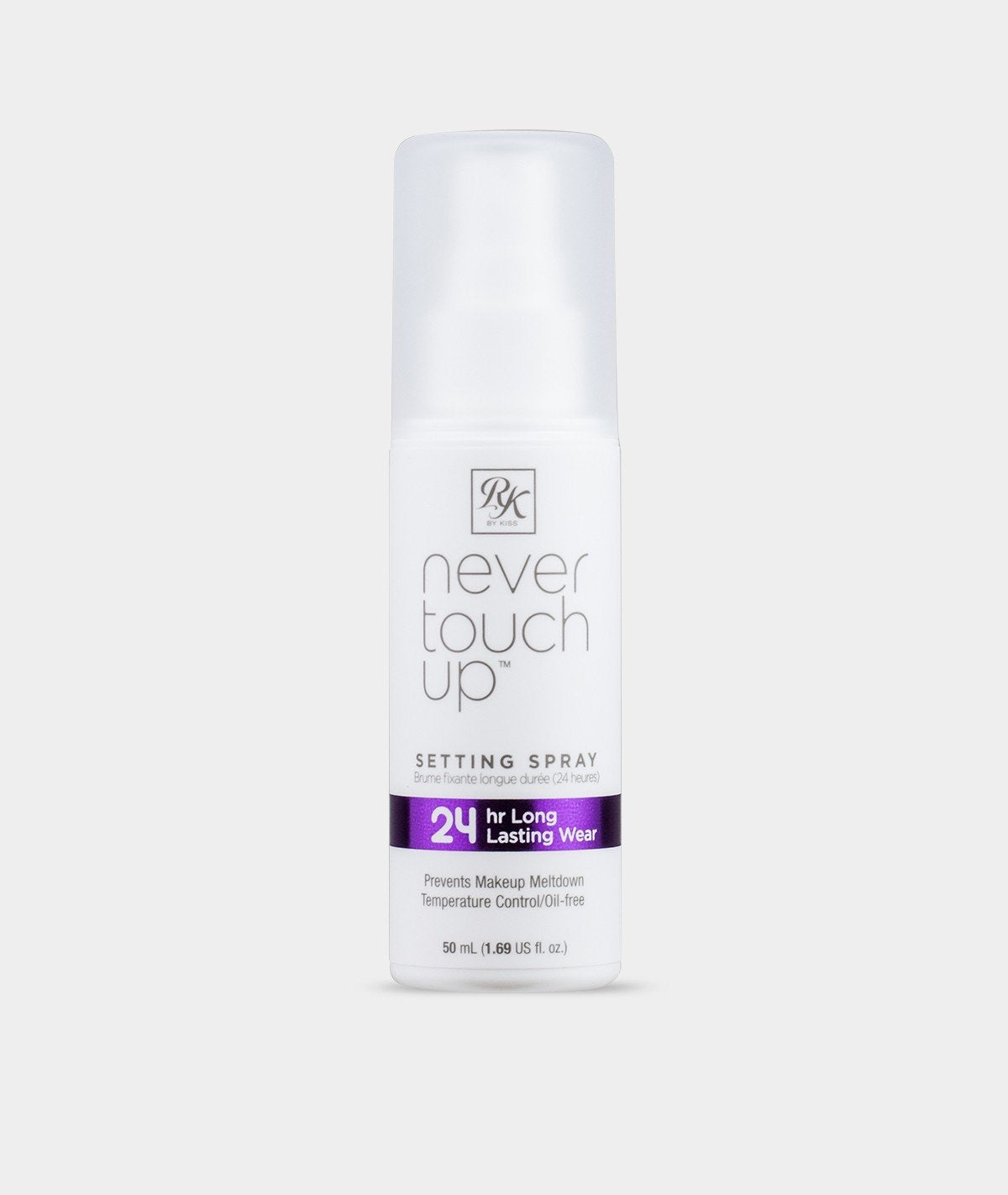 Rk by kiss never touch up 24hr setting spray