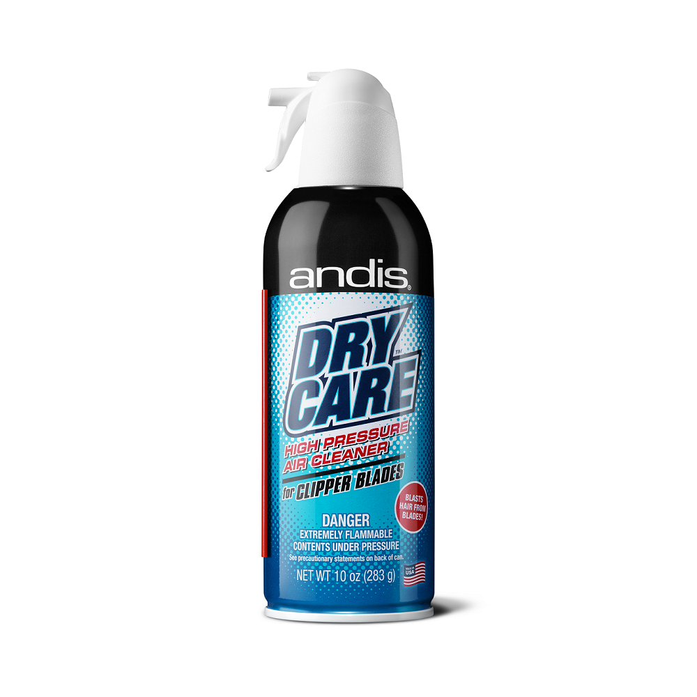 Andis dry care high pressure air cleaner for clipper blades 10oz