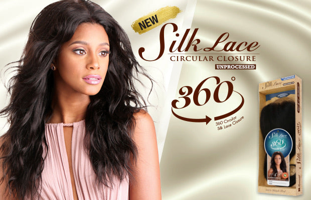 Sensual silk lace 360 frontal unprocessed 100% virgin remi human hair