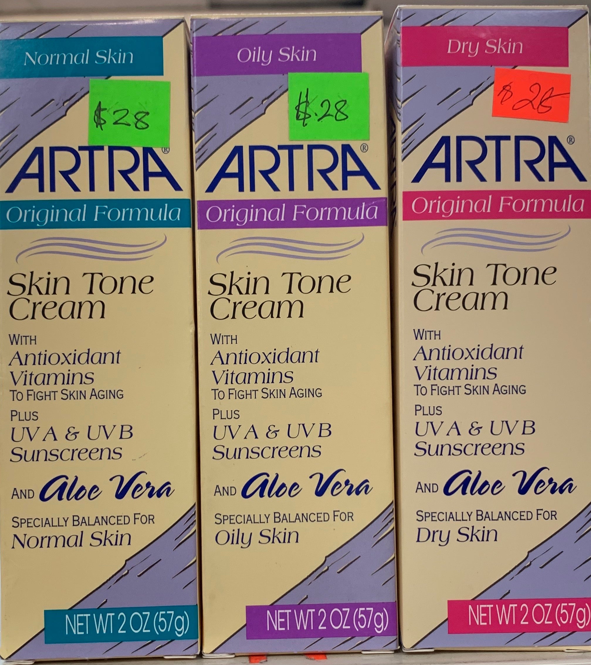 Artra original formula normal/oily/dry skin 2oz