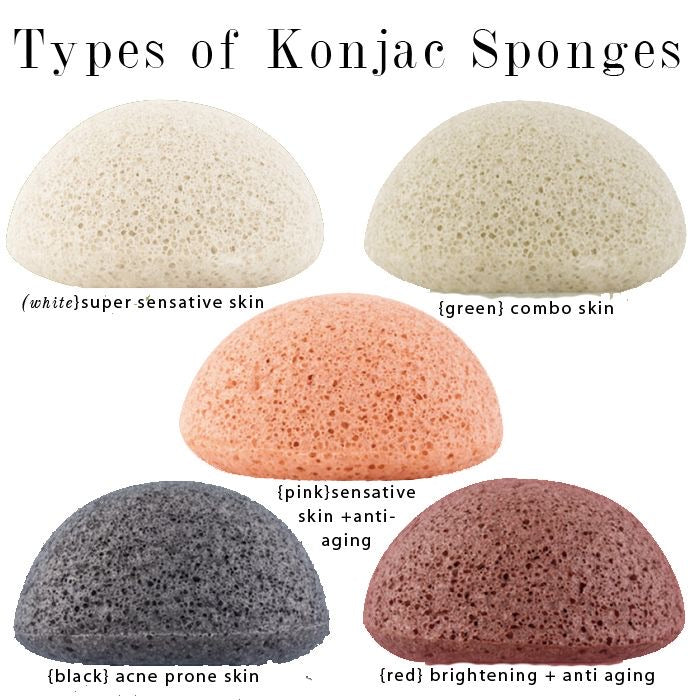 Kiss Knojac cleansing sponge Natural
