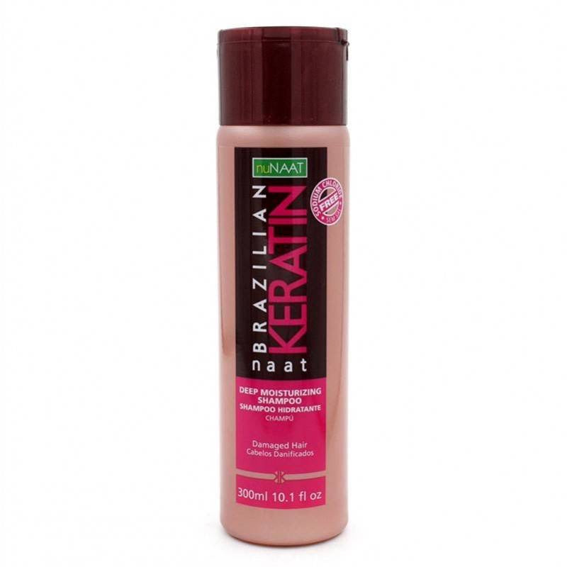 Nunaat brazilian keratin deep moisturizing shampoo 300ml