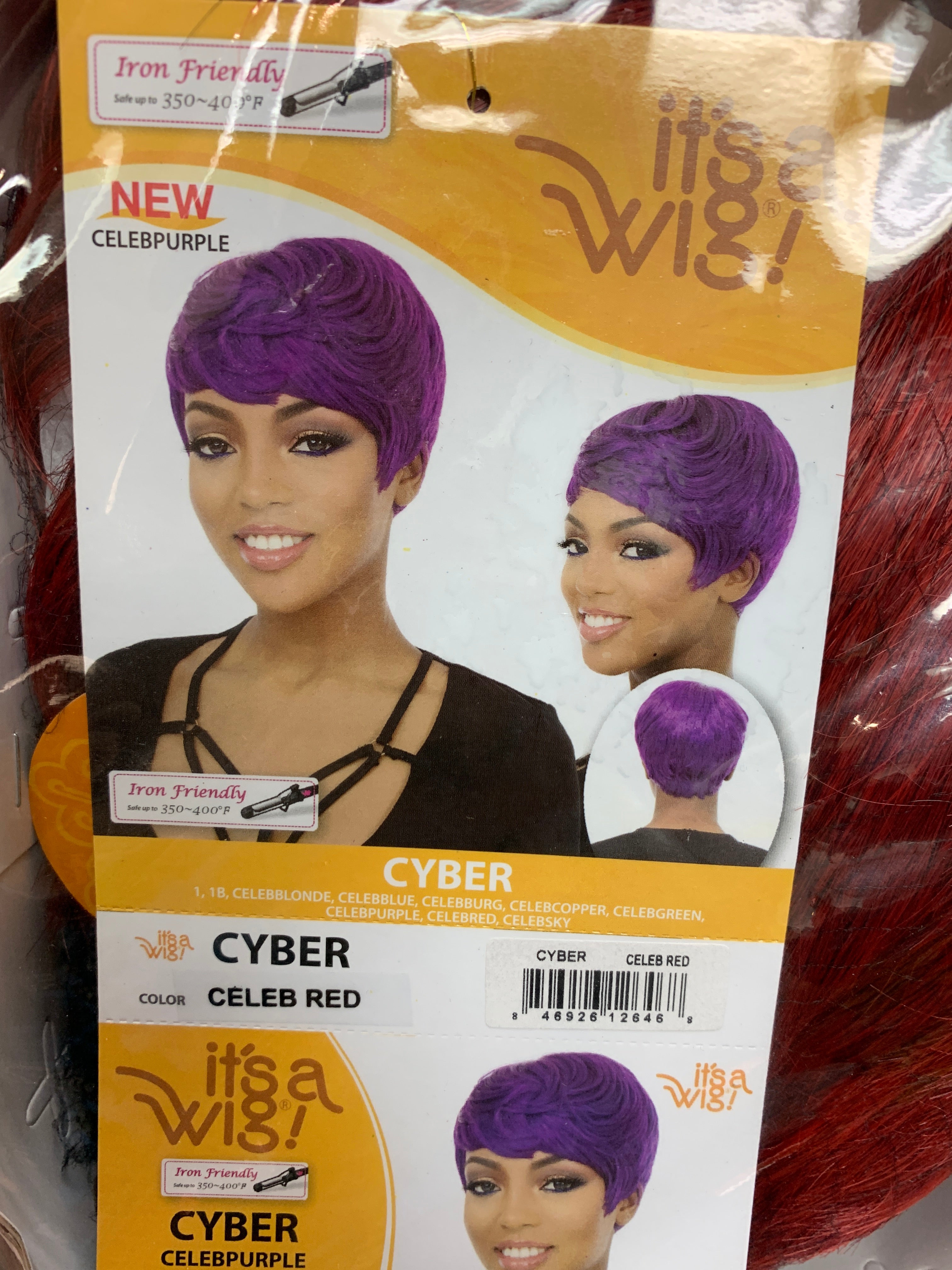 It’s a wig Cyber
