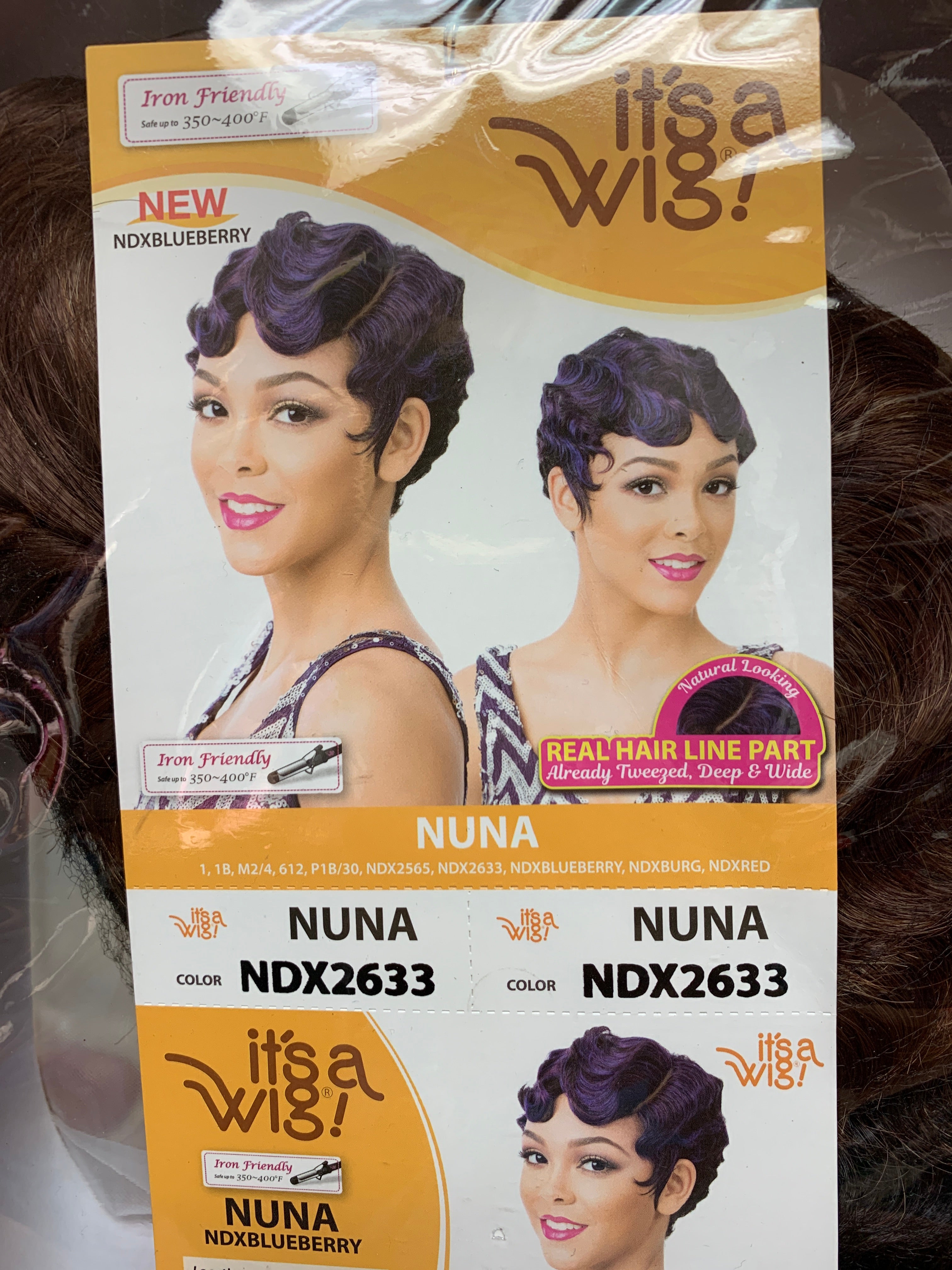 It’s a wig Nuna