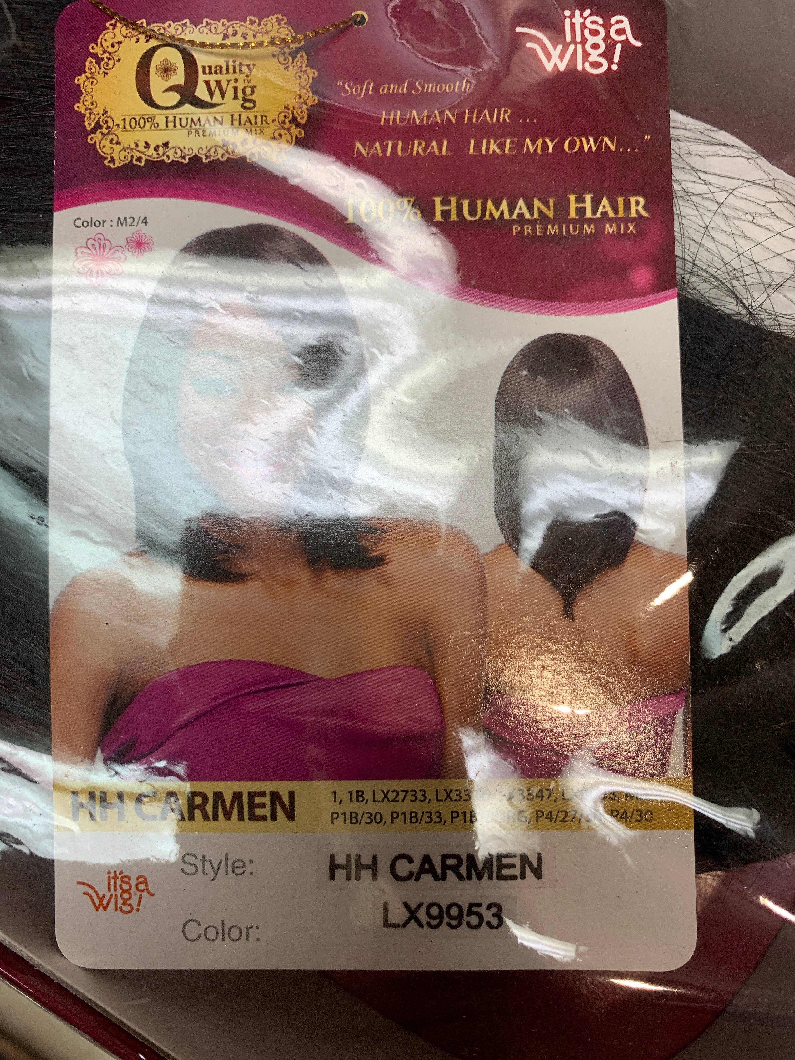 It’s a wig hh Carmen