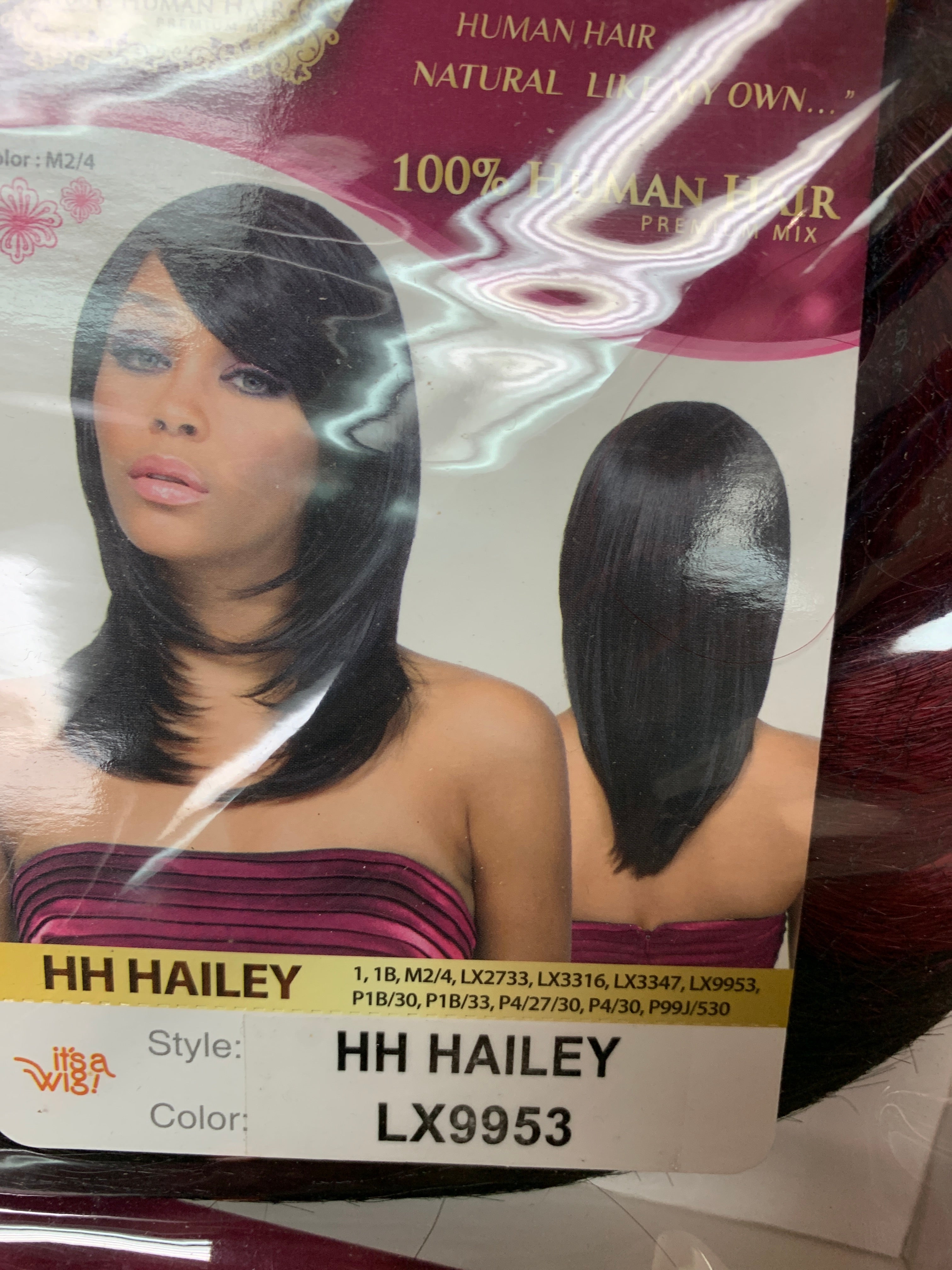 It’s a wig hh hailey