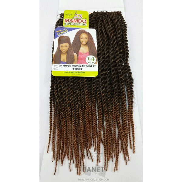 Janet 2x mambo tantalizing twist 14” 18”