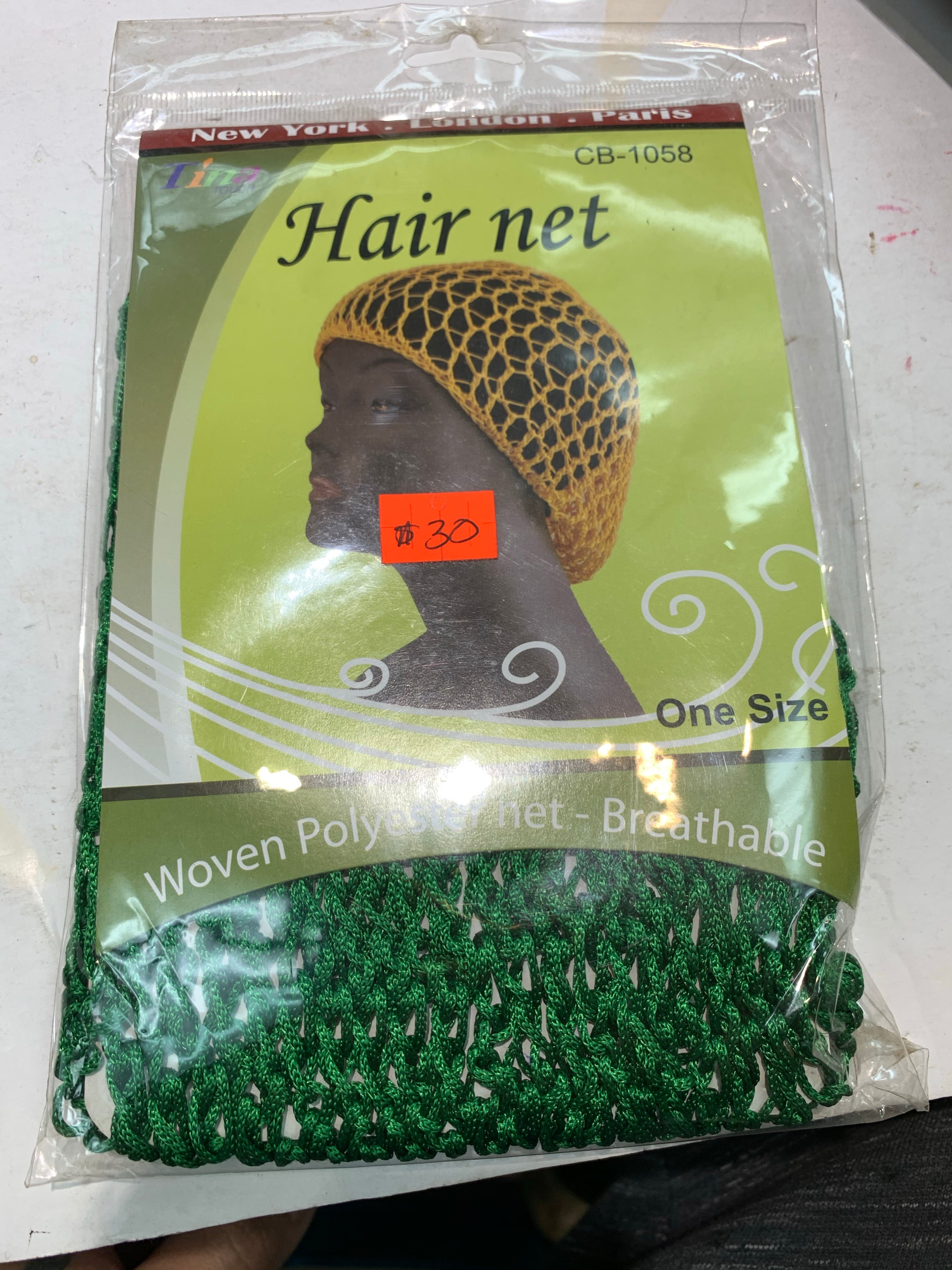Tina touch hair net one size