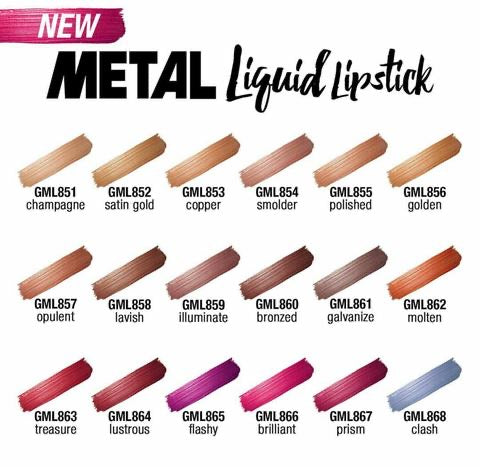 La girl metal liquid lipstick