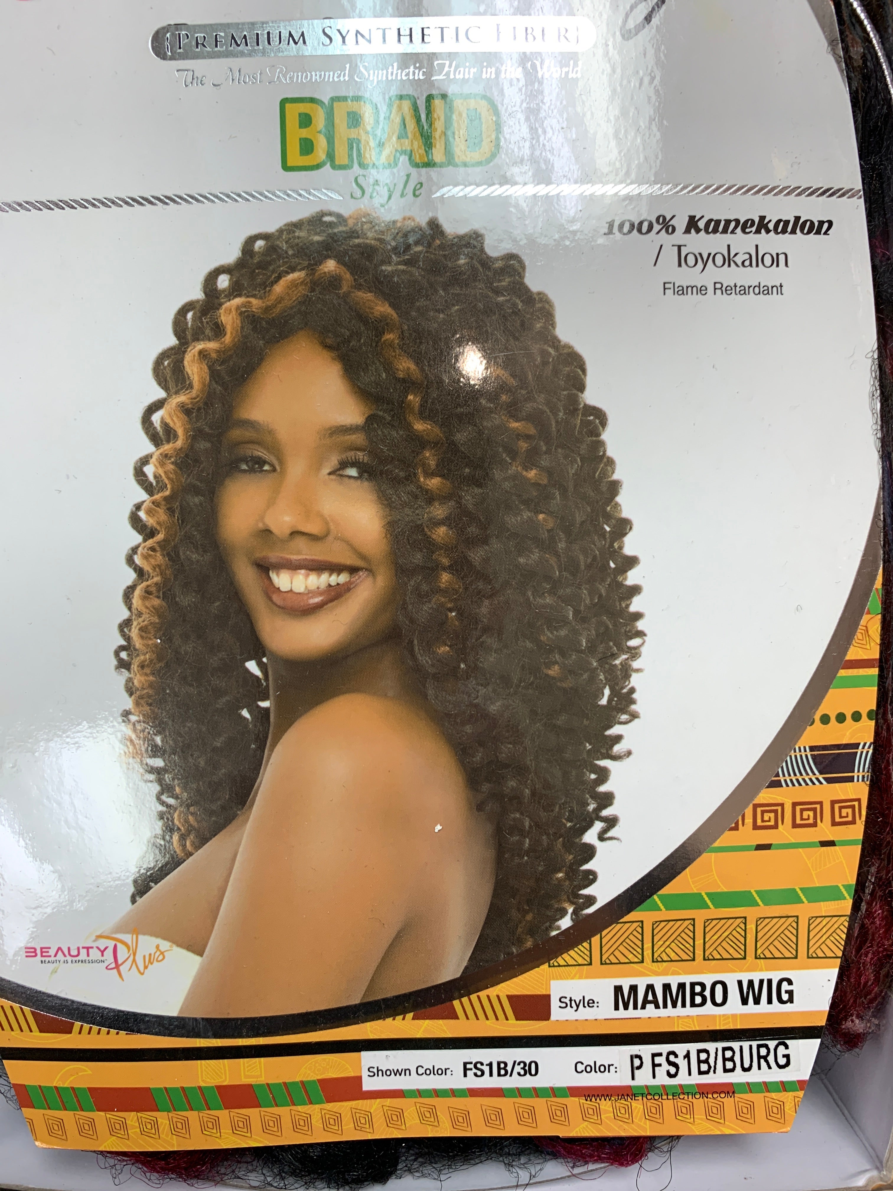 Janet Mambo braid style