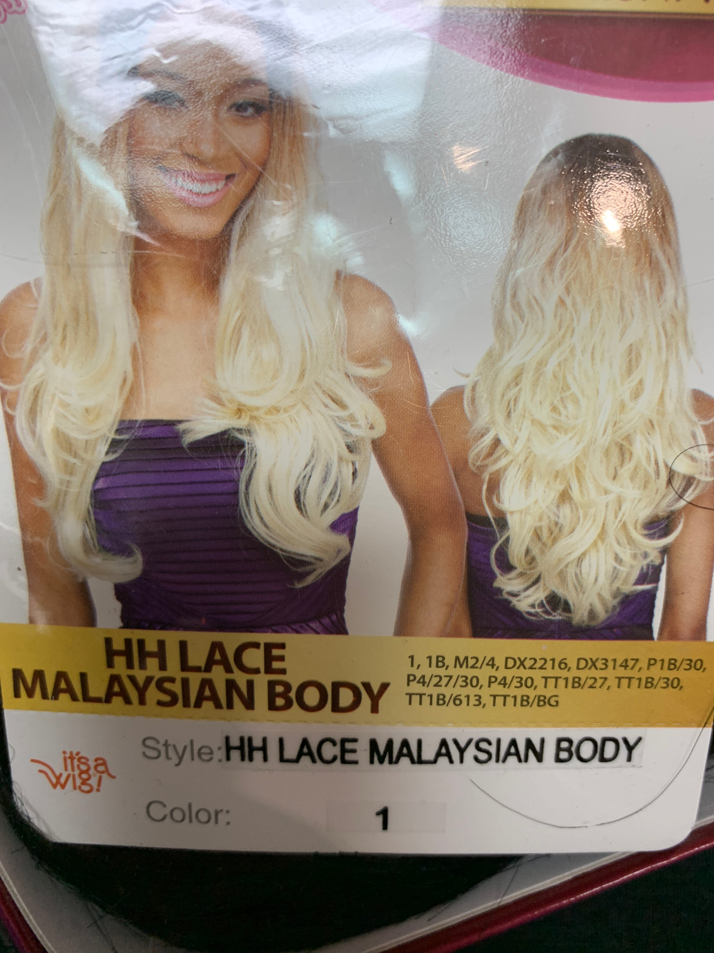 It’s a wig hh lace malaysian body