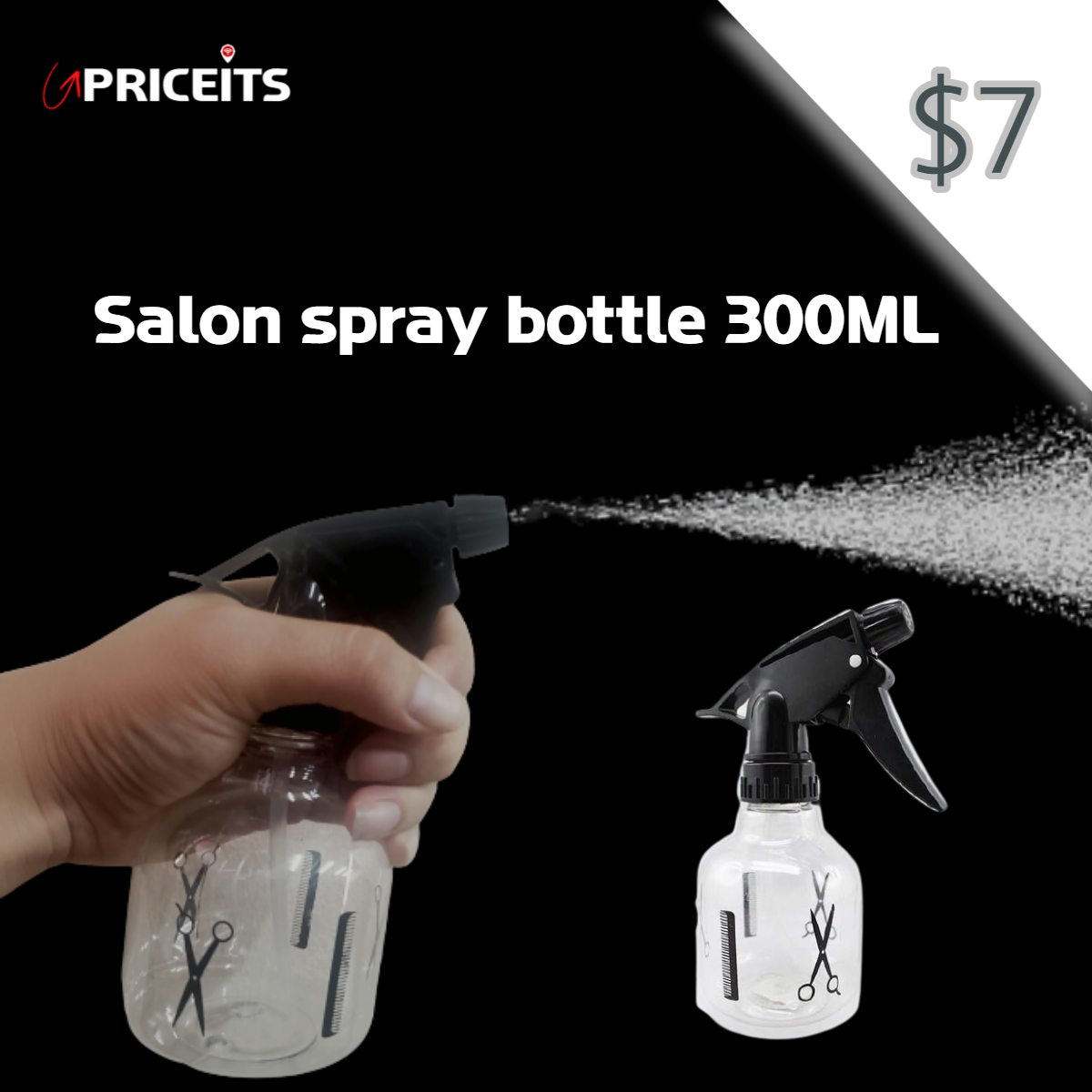 Salon spray bottle 300ML